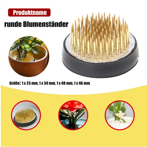 Größe runder blumen kenzan - größe,