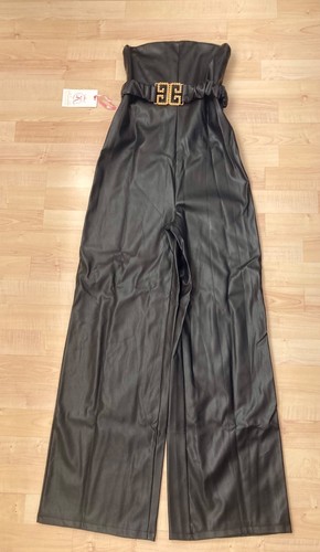 Koucla kunstleder jumpsuit - kunstleder,