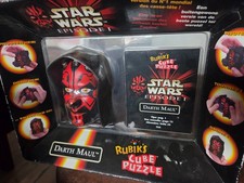 Star Wars Rubik's Cube Puzzle 'Darth Maul' Sammler RARITÄT Selten