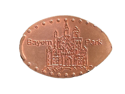Elongated coin quetschmünze - coin,