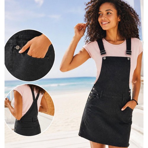 Damen latzrock mini - mini, rock