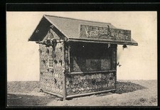 Oppenau, Ansichtskarte, Verkaufsbude F. A. Doll 