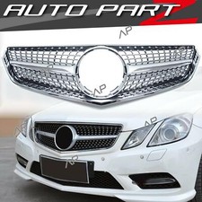 Diamant Kühlergrill Front Grill für Mercedes W207 C207 A207 E200 E220 2009-2013