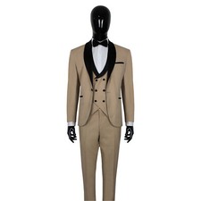 Slim Fit Satin Smoking in