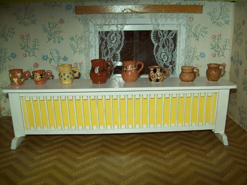 Puppenstube-Puppenhaus-Keramik