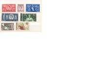 Briefmarken Tanger, 9 Stück