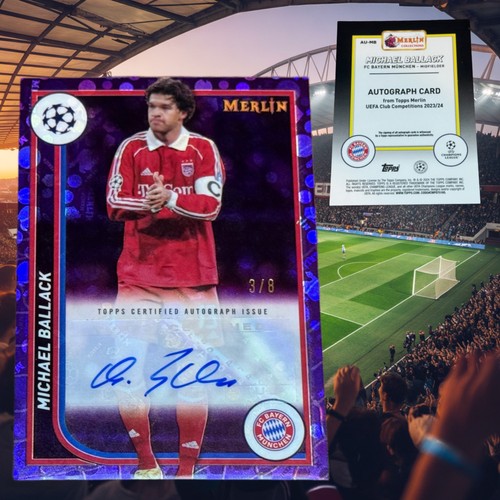 Topps michael ballack auto - michael,