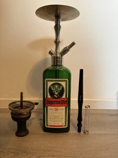 Aladin MVP 360 Shisha Edelstahl Hookah Komplettset Jägermeister