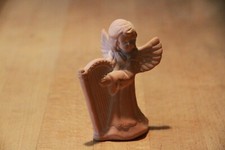 Engel stehend mit Harfe aus