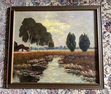 Ölgemälde signiert CARL WILHELM MOSBLECH 1868 - 1934