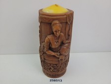Kerze Wachs Relief "Dienstmaagd aan her venster" v. G. Dou Deko alt #258513