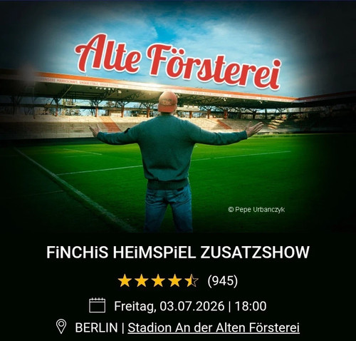 Tickets finchis heimspiel - tickets,