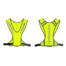 Warnweste Sicherheitsweste Reflektorweste Fahrrad Motorrad Weste Laufen
