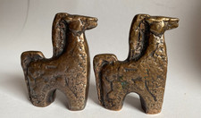 Paar SCHÄFFENACKER Bronze Pferde 9,5 cm signiert