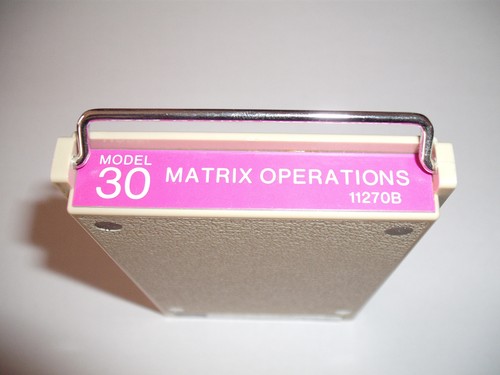 Matrix operations modul - modul, 30