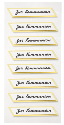 Sticker kommunion konfirmation - sticker,
