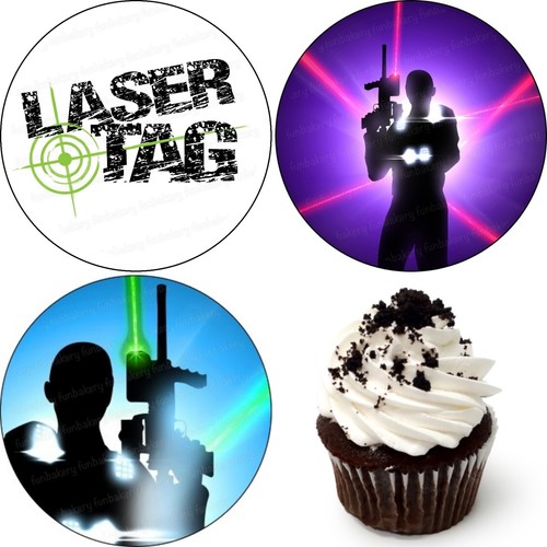 Laser tag tortenaufleger - tag,