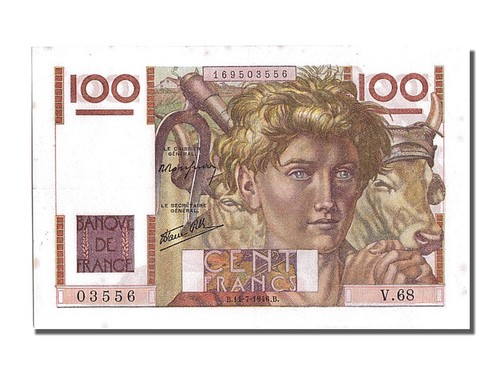 Geldschein frankreich 100 - frankreich,,