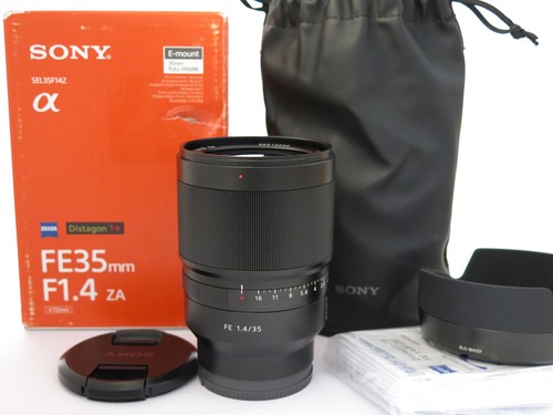 Sony zeiss distagon - sony, fe