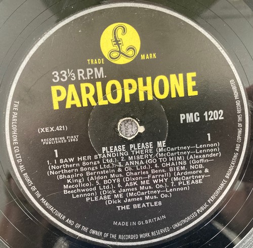 The beatles please - please,