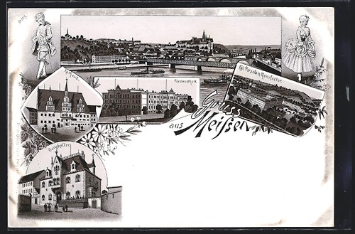 Lithographie meissen - lithographie,