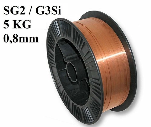 5kg sg2 schweißdraht 8mm - sg2, 0,8mm