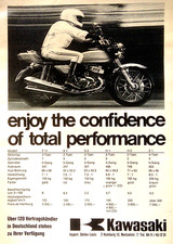 Kawasaki H 2, 750 Werbung 1972