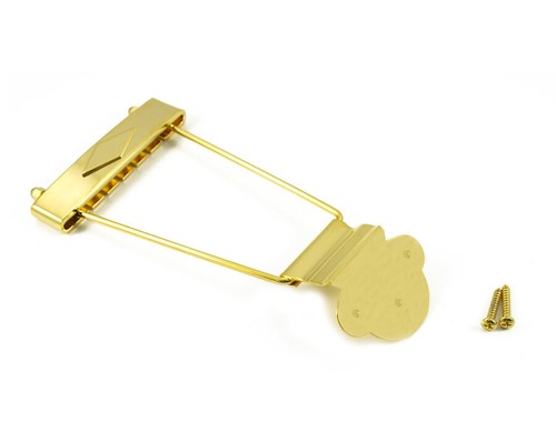 Archtop tailpiece gold - tailpiece, jazz