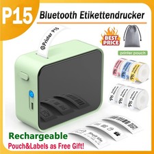 Bluetooth etikettendrucker p15 - bluetooth,