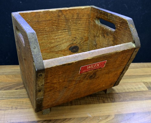 Vintage holzkiste stapelbar - vintage,