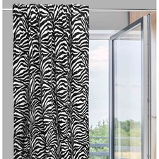 ZEBRA ZEBRA VORHANG WEISS