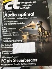 24 Jahre alte Computer - Fachzeitschrift c´t 1/2001 - 11/2001 sehr gut erhalten