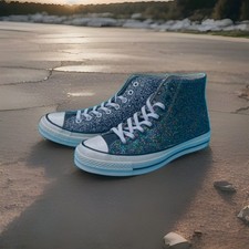 Chucks Converse Glitzer Bunt