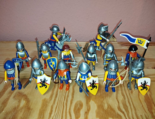 Ausgerüstete königsritter - ausgerüstete,