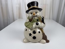  Goebel Figur Schneemann Dose Porzellan Figur 27 cm. 1 Wahl. Top Zustand.  