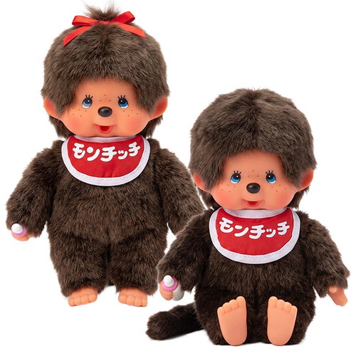 Monchhichi classic brown boy - classic, &