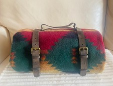 Rumble59 Wolldecke Leder