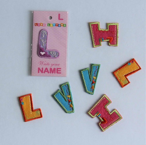 Buchstaben liv aufnäher - x, "liv"