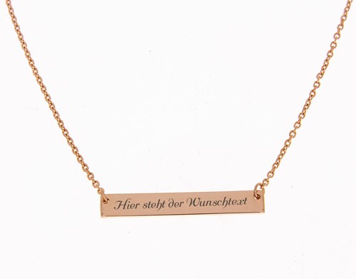 Nahu kette mit schild - nahu,