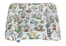 Clevere Kids Wickelauflage Sterne und Tiere 65x70 OEKO-TEX Standard 100 waschbar