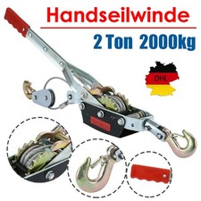 Seilzug mit Ratsche 2000kg 2T