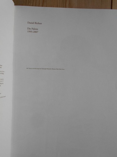 Daniel richter die palette - richter,