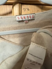 Sempre Pullover aus Merino Wolle/Kaschmir Beige (S)