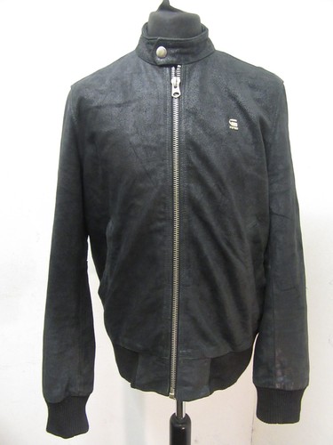 Star raw leder bomberjacke - g,