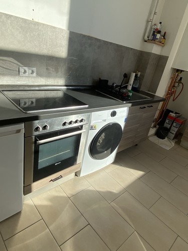 Küche mit elektrogeräten - mit,