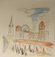 Schlossturm Rhein Original