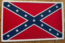 Südstaaten Confederate States Aufnäher Patch Rebel Rockabilly Hotrod US Car USA