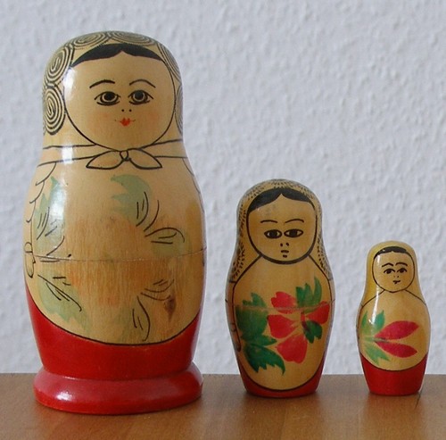 Russische matroschka - russische,