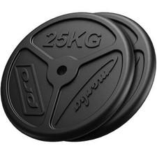 Marbo Sport Hantelscheiben aus Gusseisen slim Set 50 kg / 2 x 25 kg