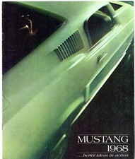 Ford Mustang 1968 USA Markt